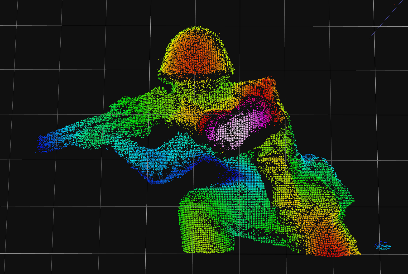 3D Depth Map of Army Toy